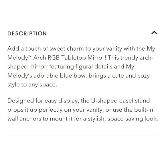 Impressions X My Melosy Arch RGB Tabletop Makeup Mirror - Picture 9 of 12